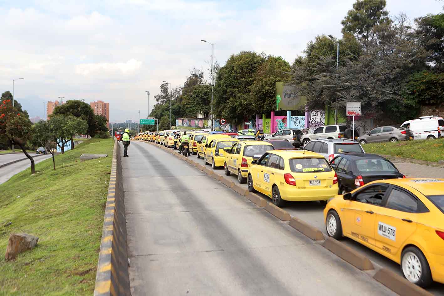 Taxistas de Bogotá / Paro de taxistas