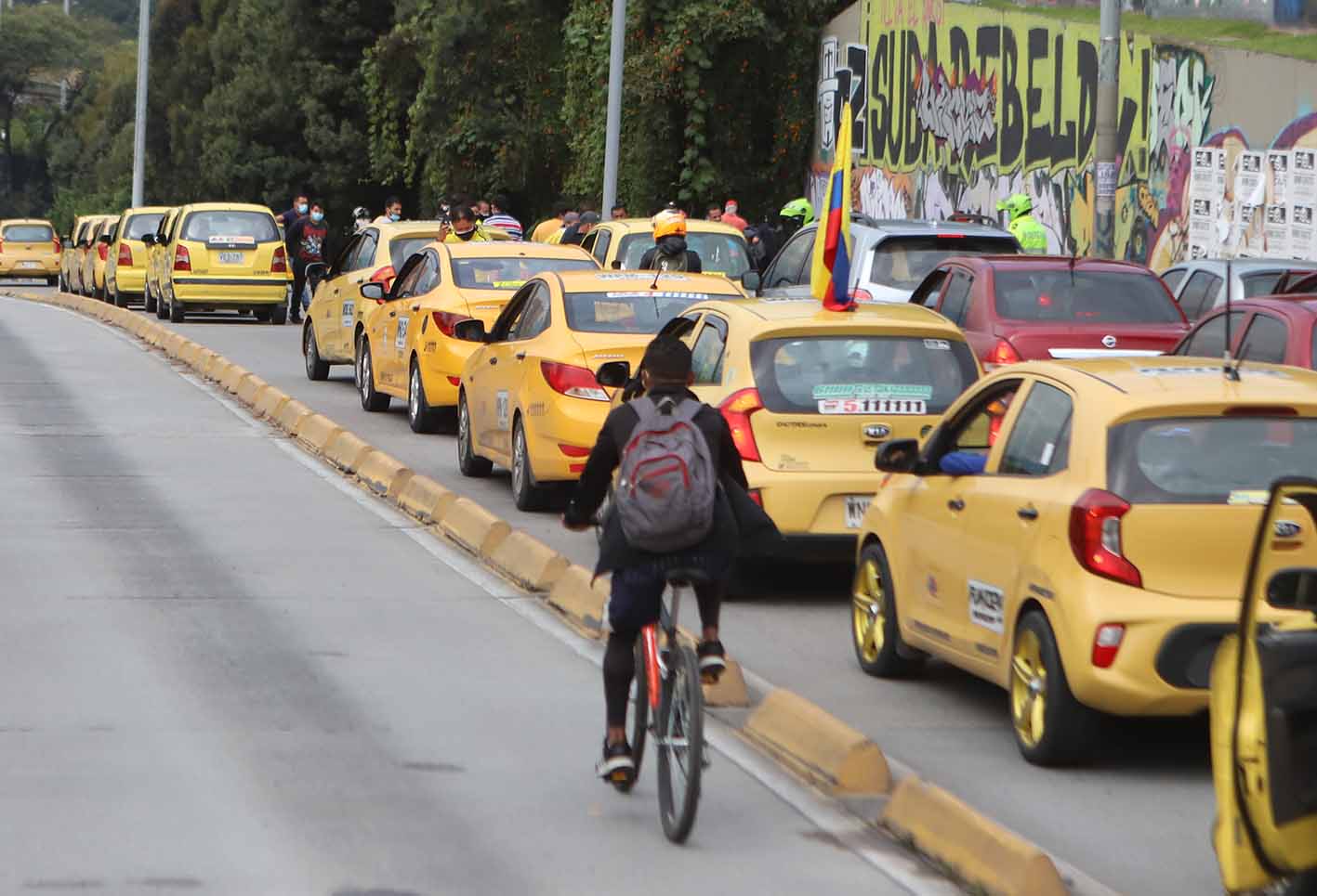 Taxistas de Bogotá / Paro de taxistas