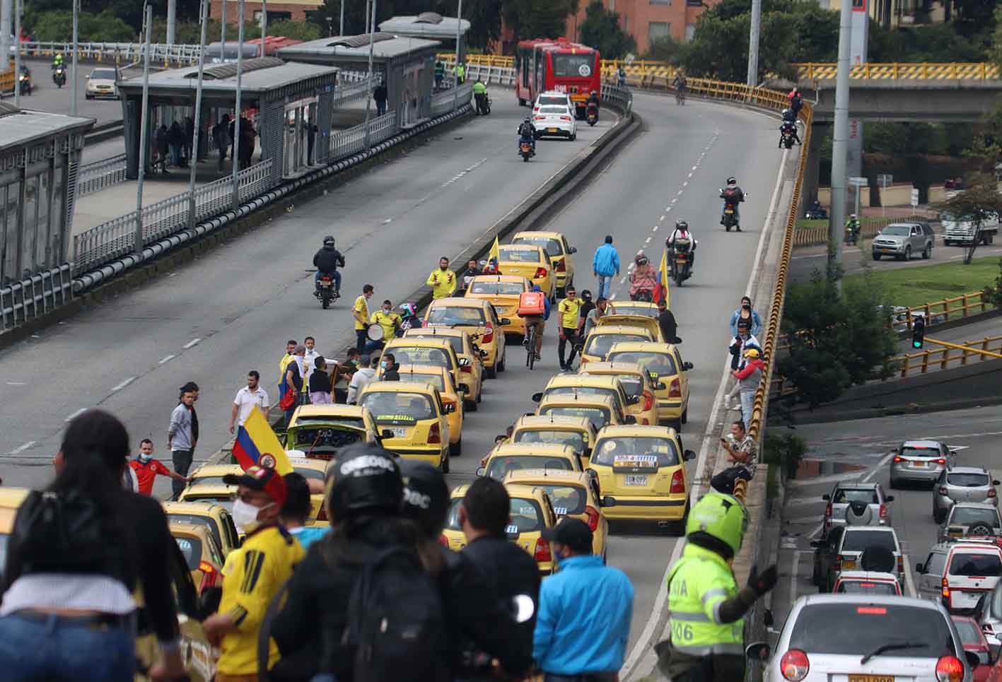 Taxistas de Bogotá / Paro de taxistas