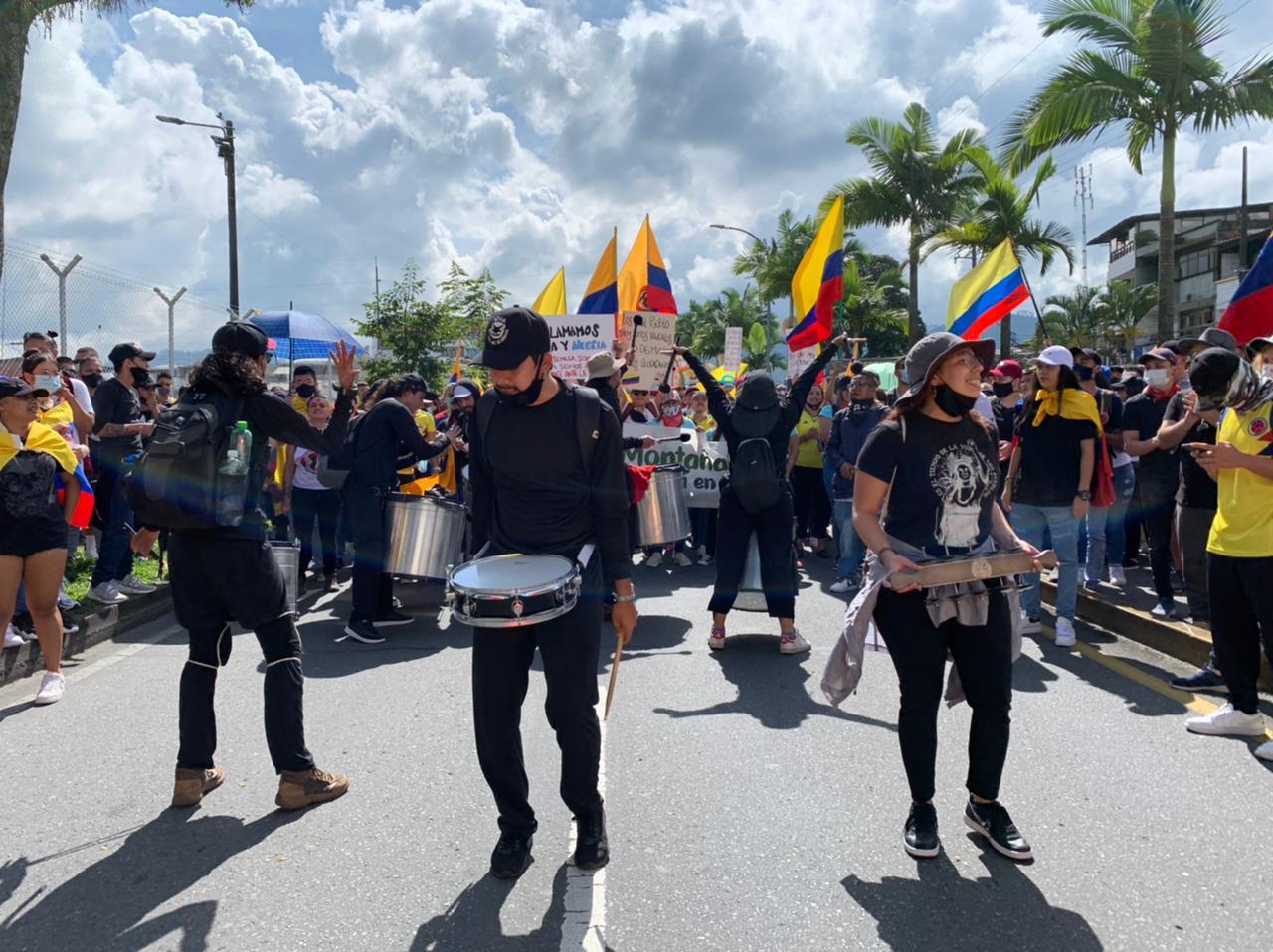 Marcha de la Indignación en Pereira