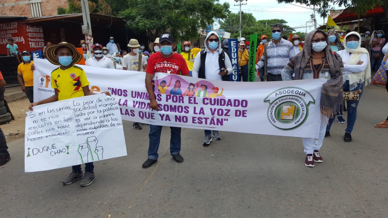 Marchas Riohacha.
