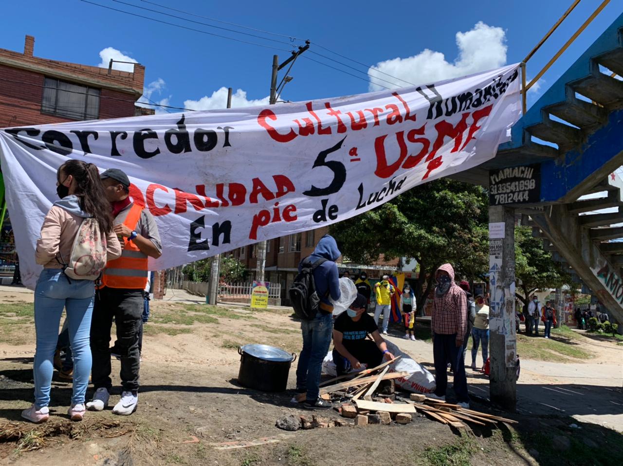 PARO NACIONAL EN USME PARO NACIONAL EN USME