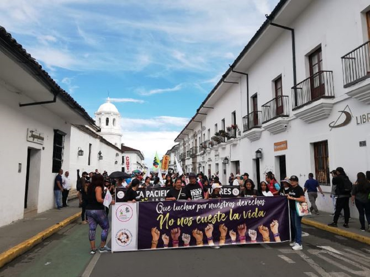 Popayán mujeres marcha