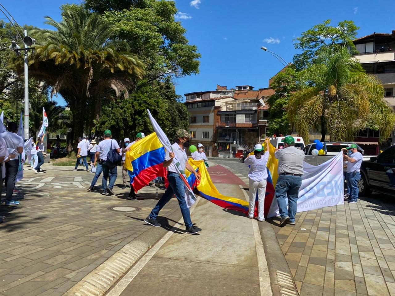 Manifestaciones 20 de julio en Colombia