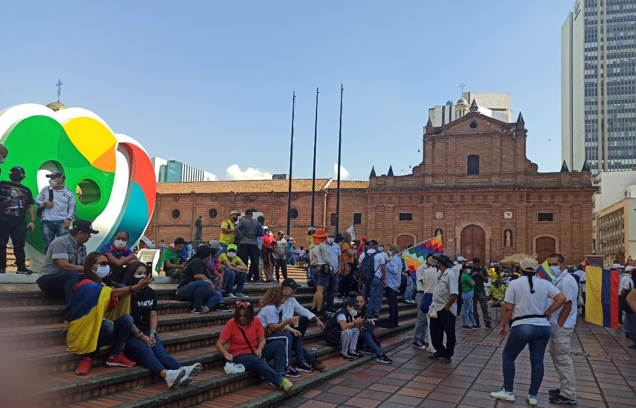 Manifestaciones 20 de julio en Cali