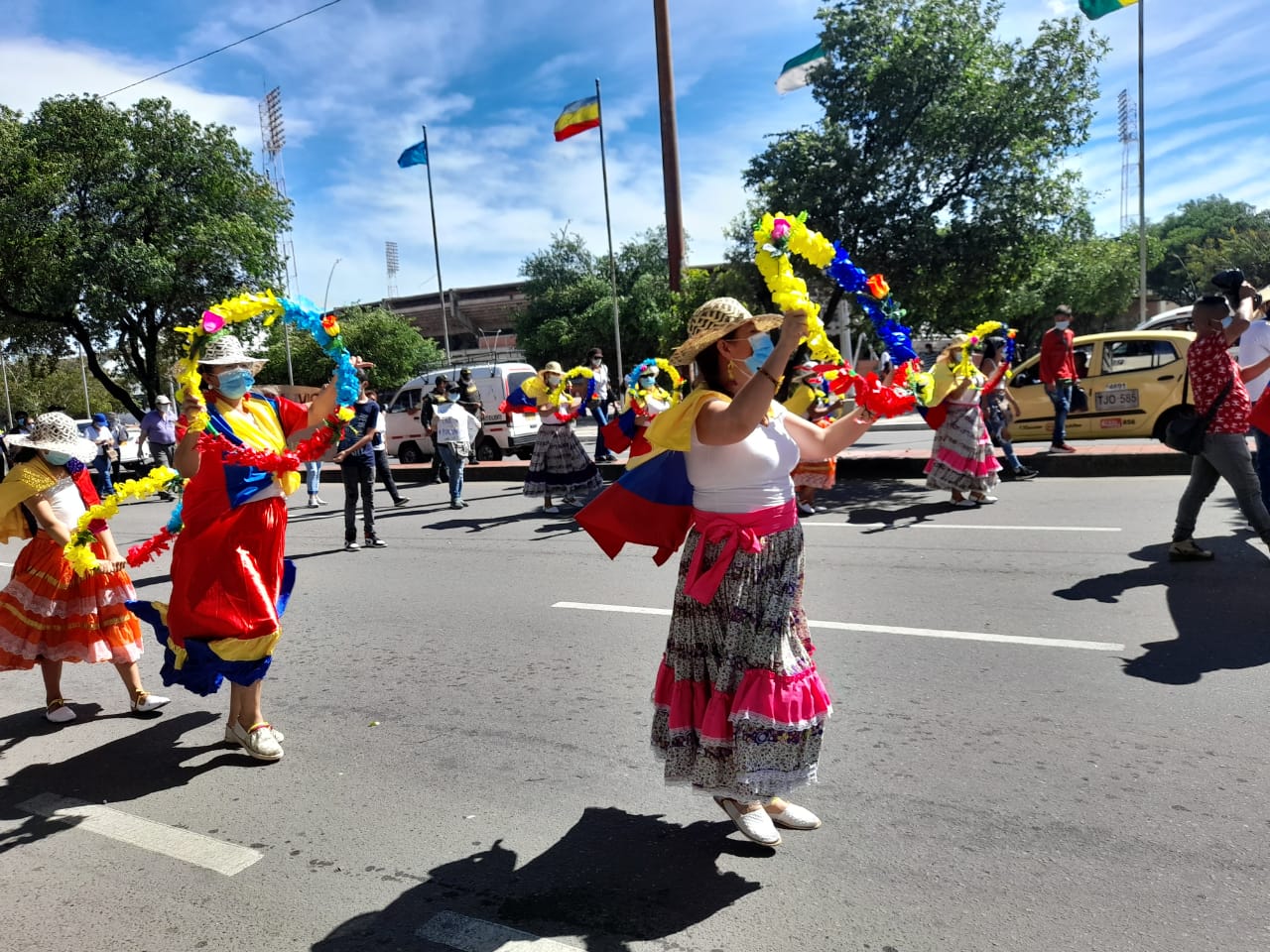 Manifestaciones del 20 de julio en Cúcuta.