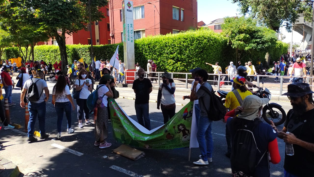 Manifestaciones en Pereira 20 de julio.