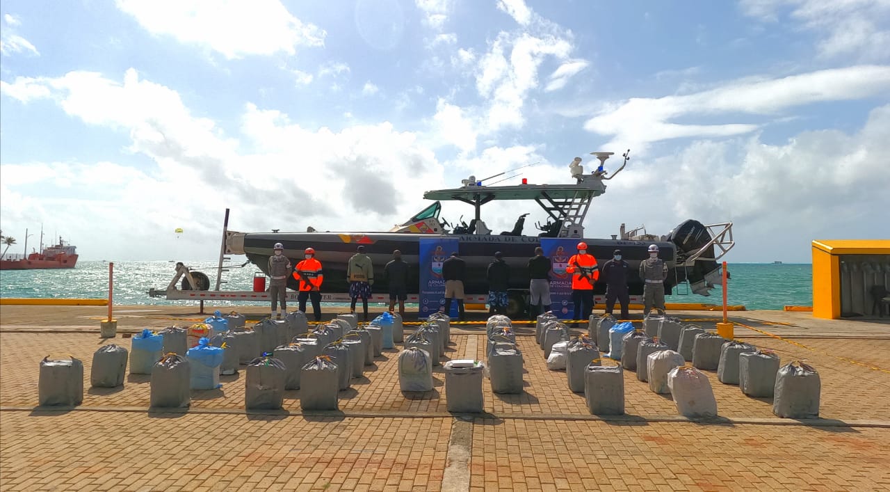 Recuperado del mar Alijo, alcaloides que era transportado hacia Centroamérica
