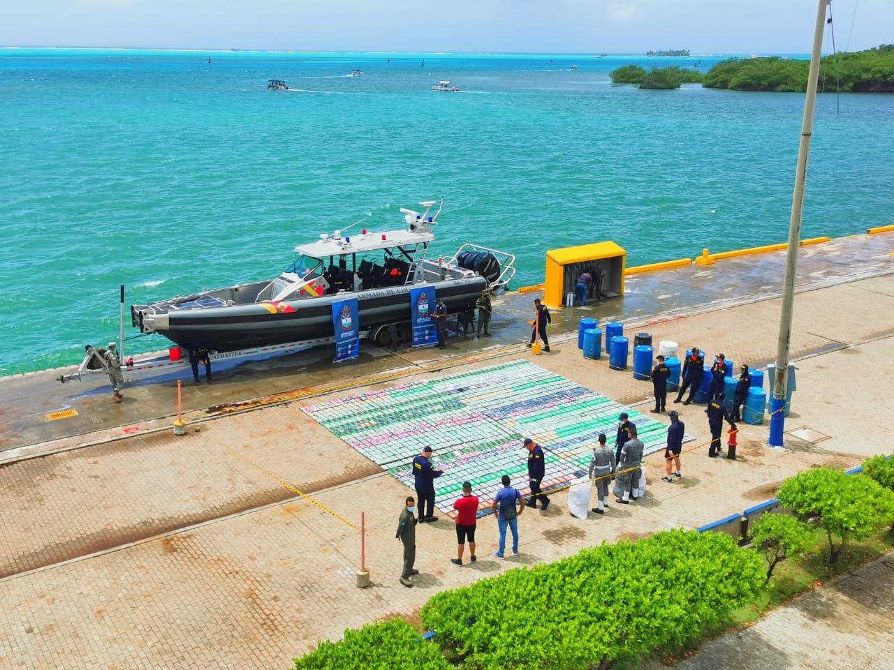 Recuperado del mar Alijo, alcaloides que era transportado hacia Centroamérica