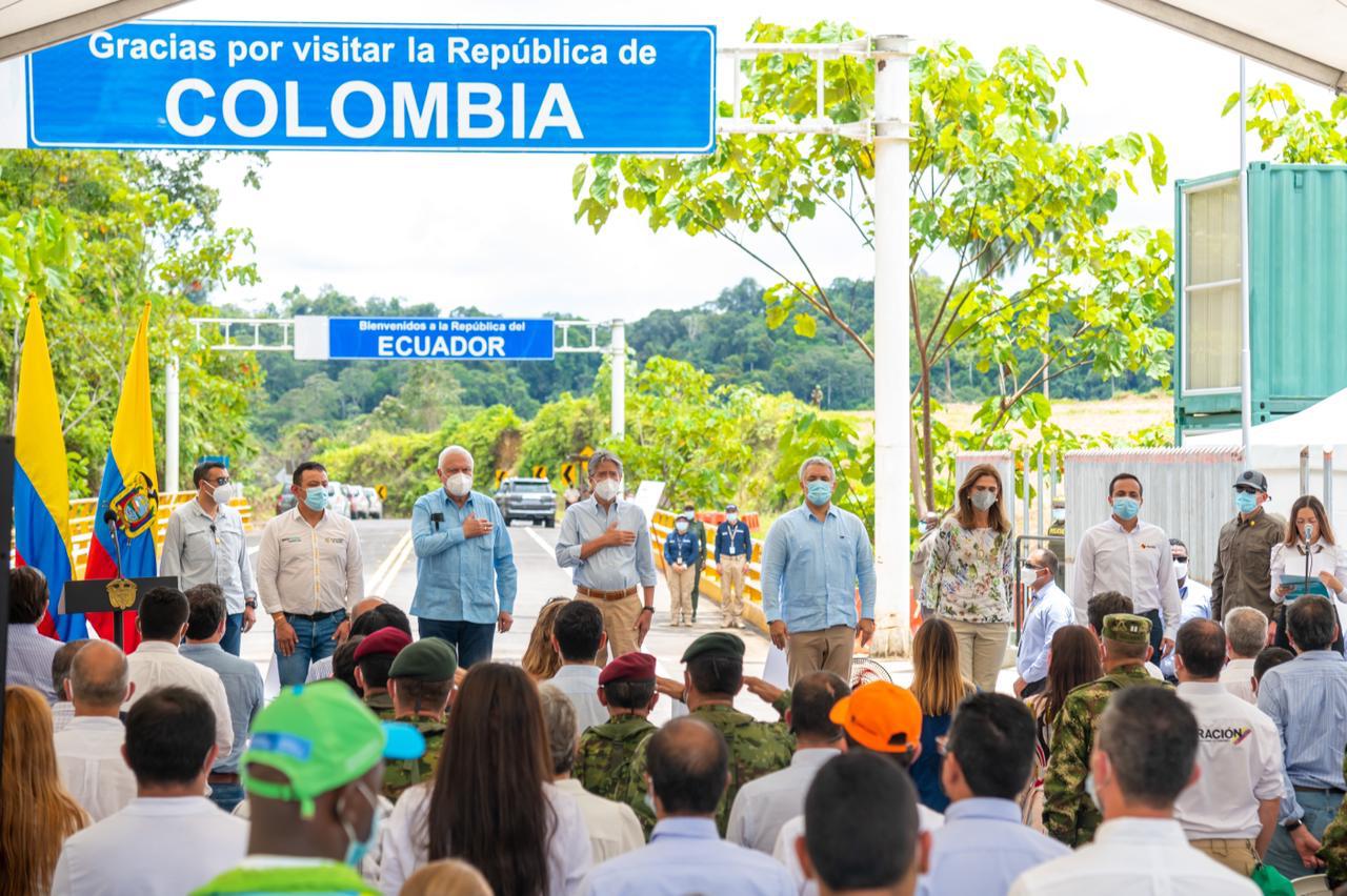 Inauguración corredor La Espriella-Río Mataje