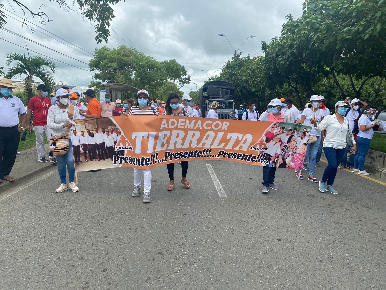 Protestas en Montería