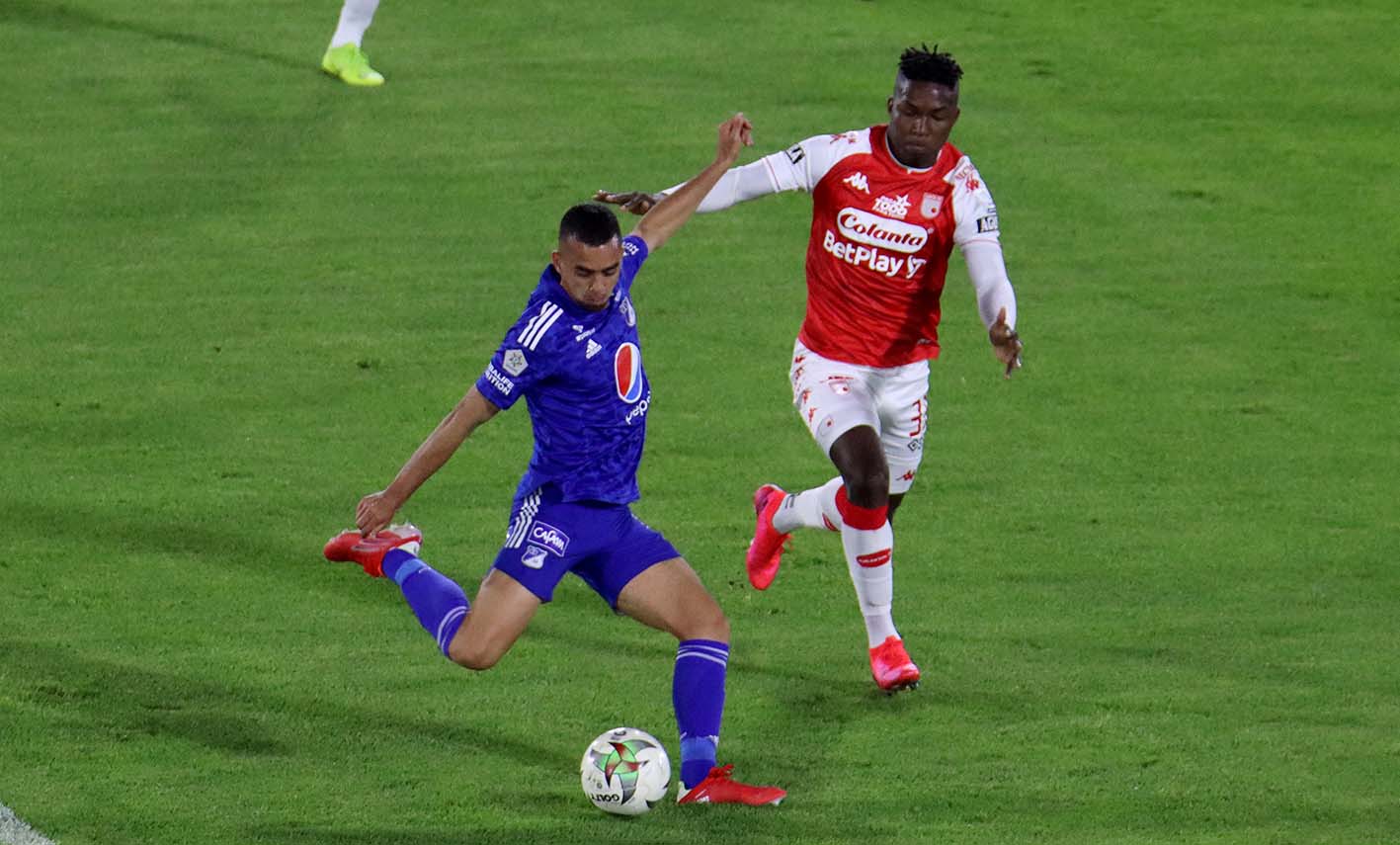 Millonarios vs Santa Fe, Liga Betplay 2021, fecha 14