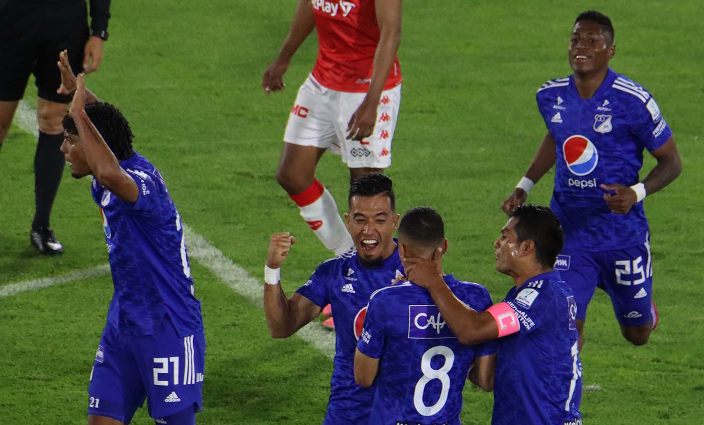 Millonarios vs Santa Fe, Liga Betplay 2021, fecha 14