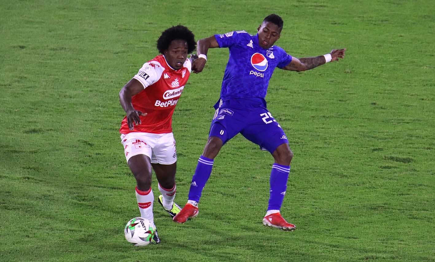 Millonarios vs Santa Fe, Liga Betplay 2021, fecha 14