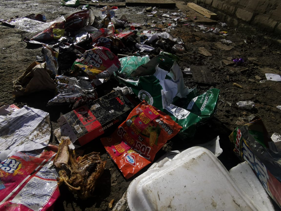 Sectores de Bogotá abarrotados de basura
