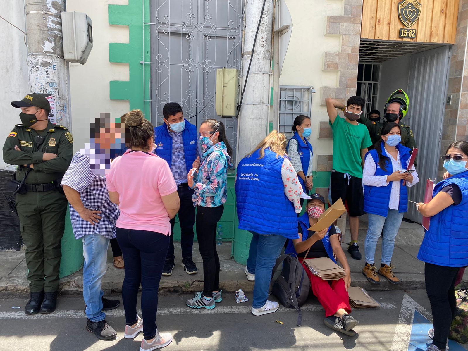 Las personas fueron evacuadas de la fundación y las autoridades darán inicio a las respectivas investigaciones.