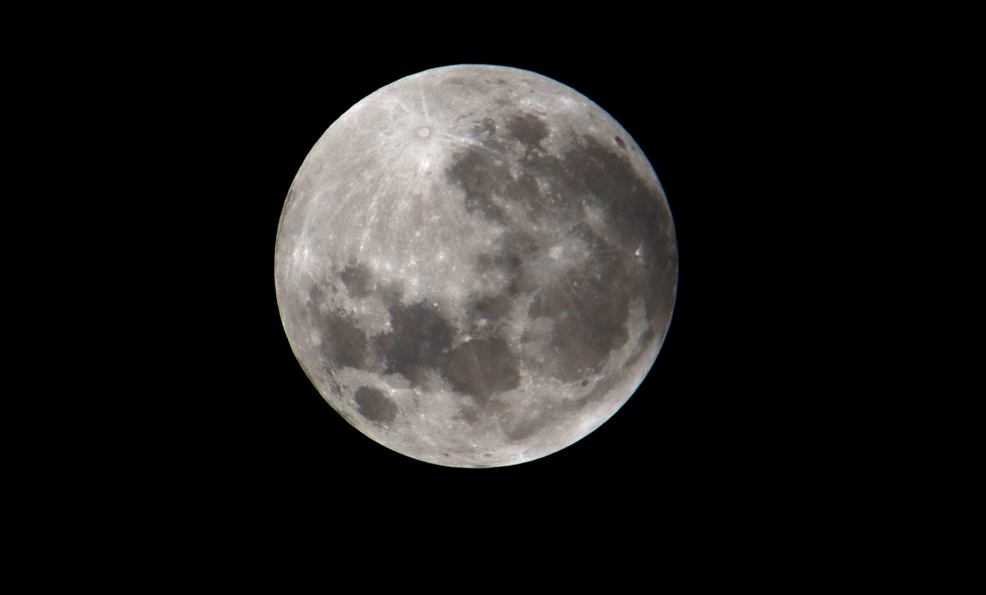 Eclipse lunar en Colombia