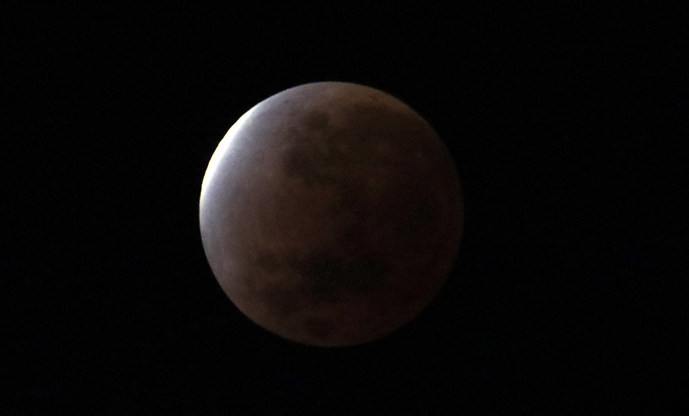 Luna roja en Colombia 2021