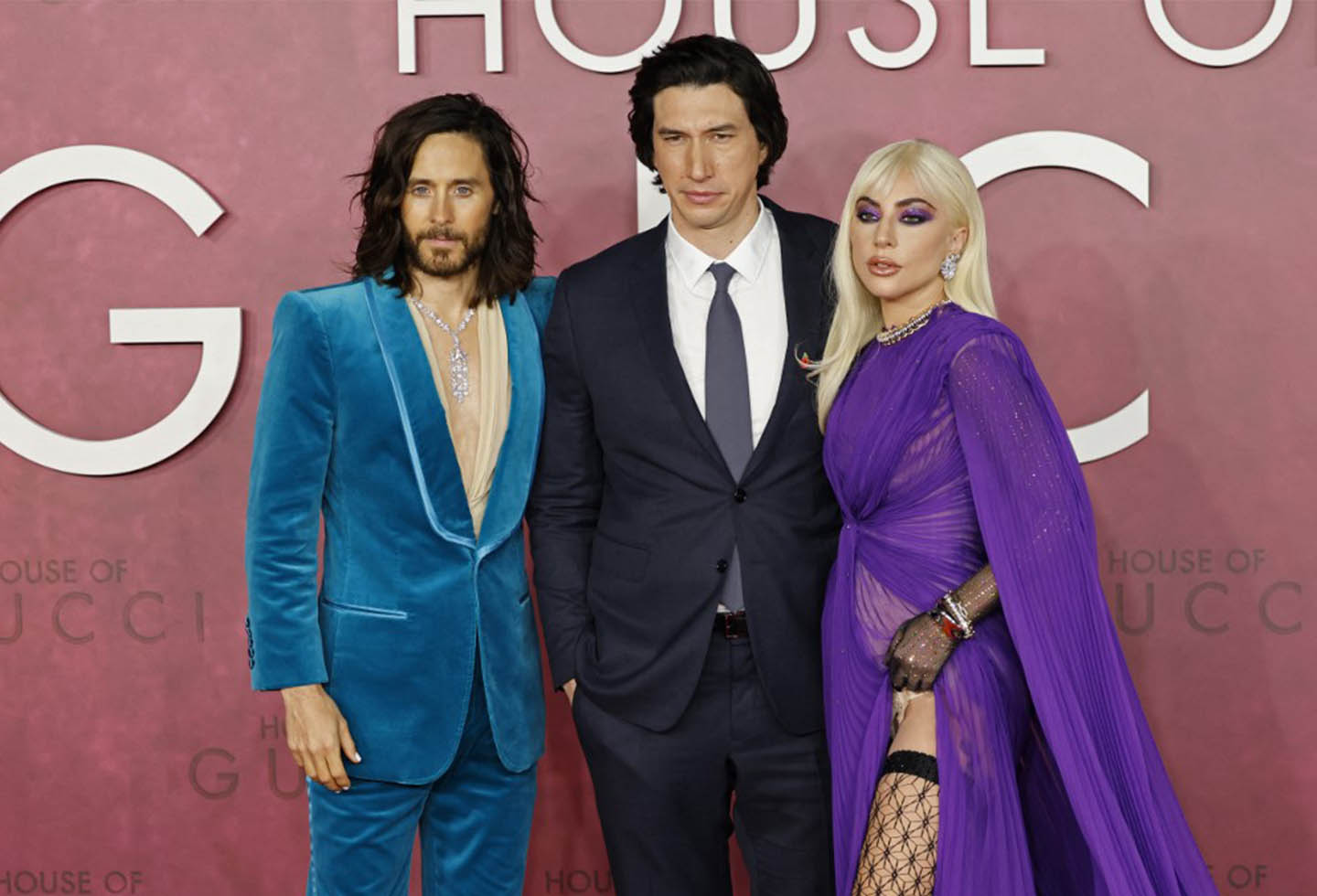 Jared Leto, Adam Driver y Lady Gaga