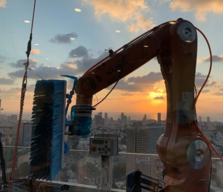 Robots que limpian ventanas