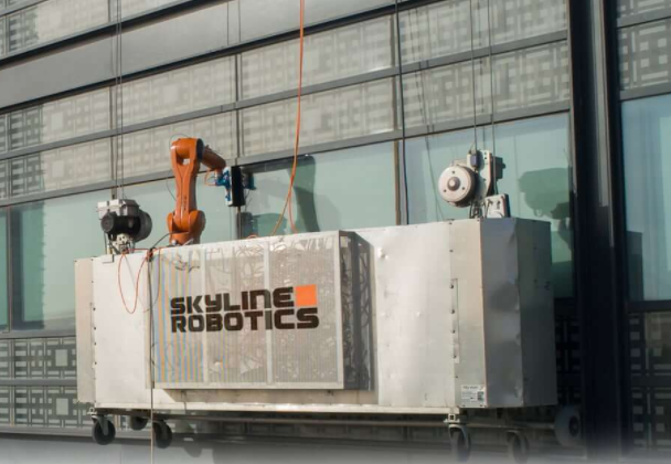 Robots que limpian ventanas