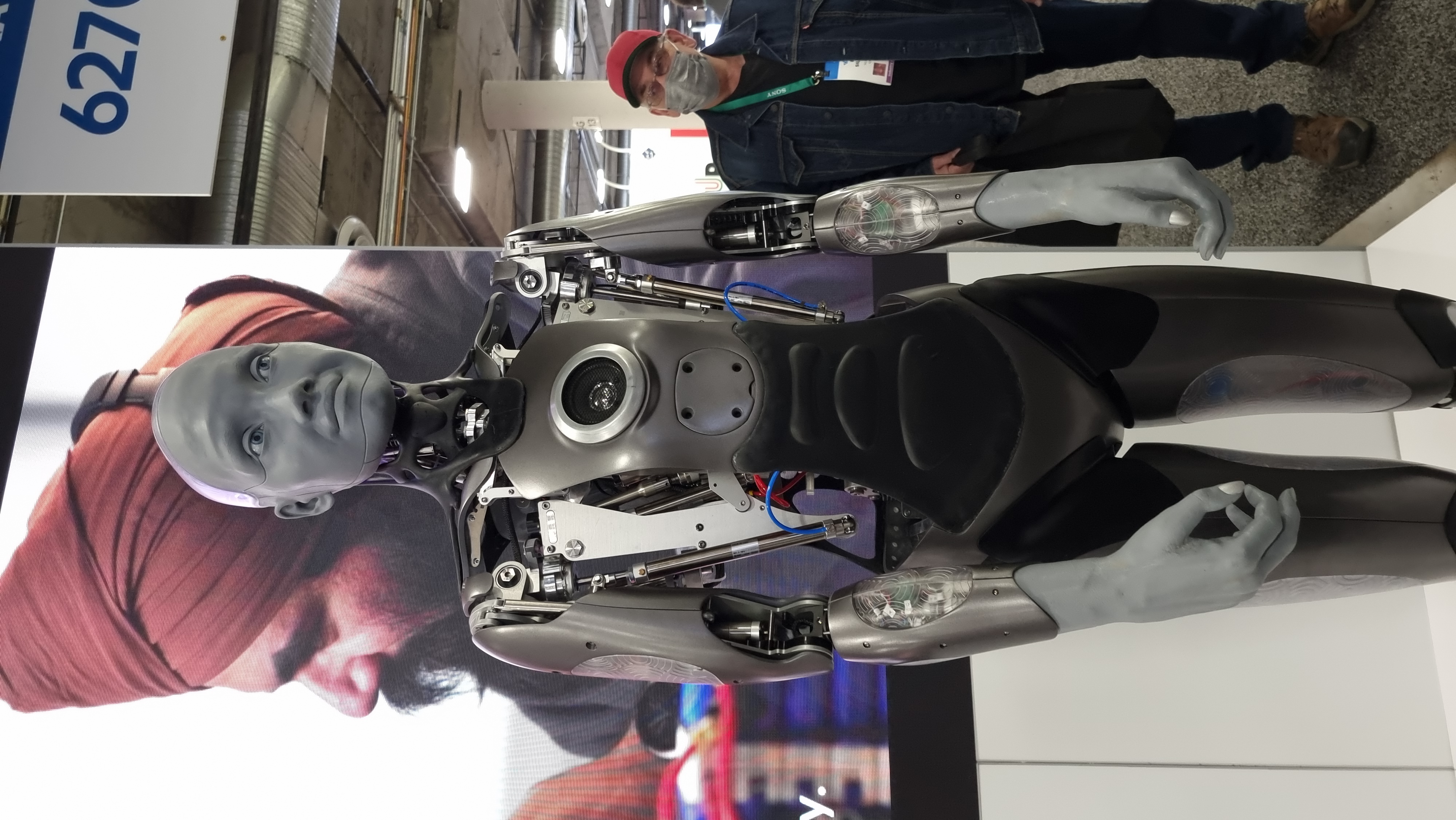 Robot humanoide Robot humanoide en el Consumer Electronics Show