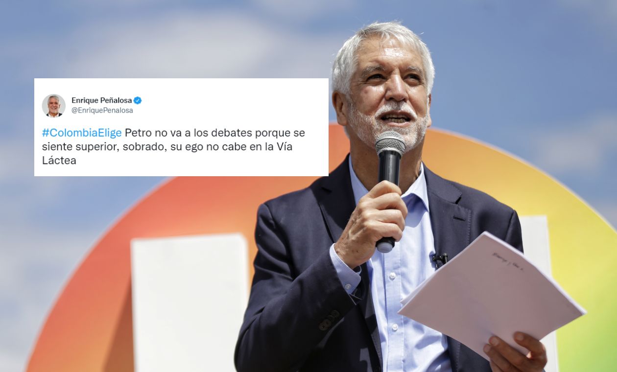 Peñalosa dice que ego de Petro no cabe en Vía Láctea: Elecciones 2022 Peñalosa dice que ego de Petro no cabe en Vía Láctea: Elecciones 2022
