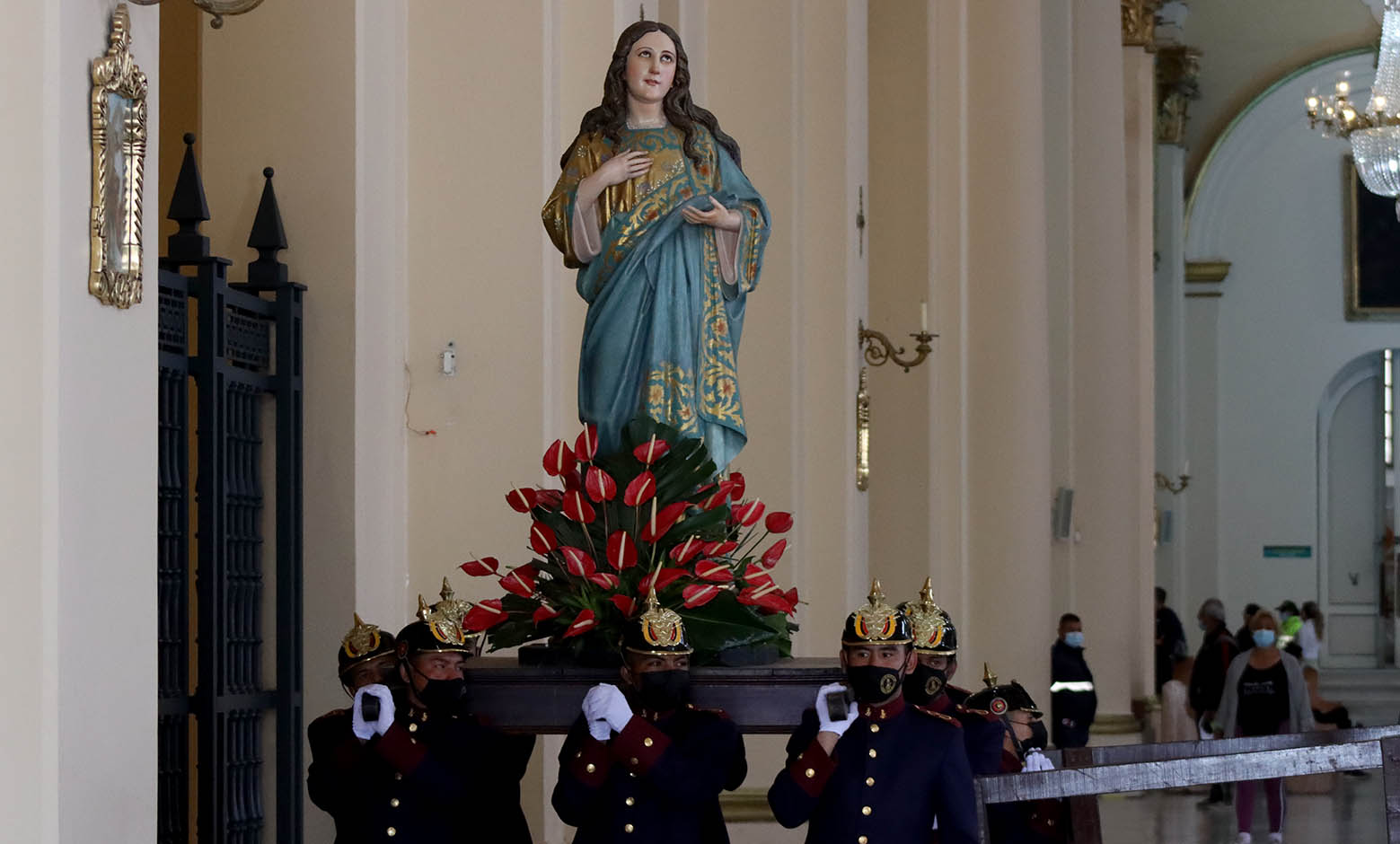 Domingo de pascua en la Catedral Primada
