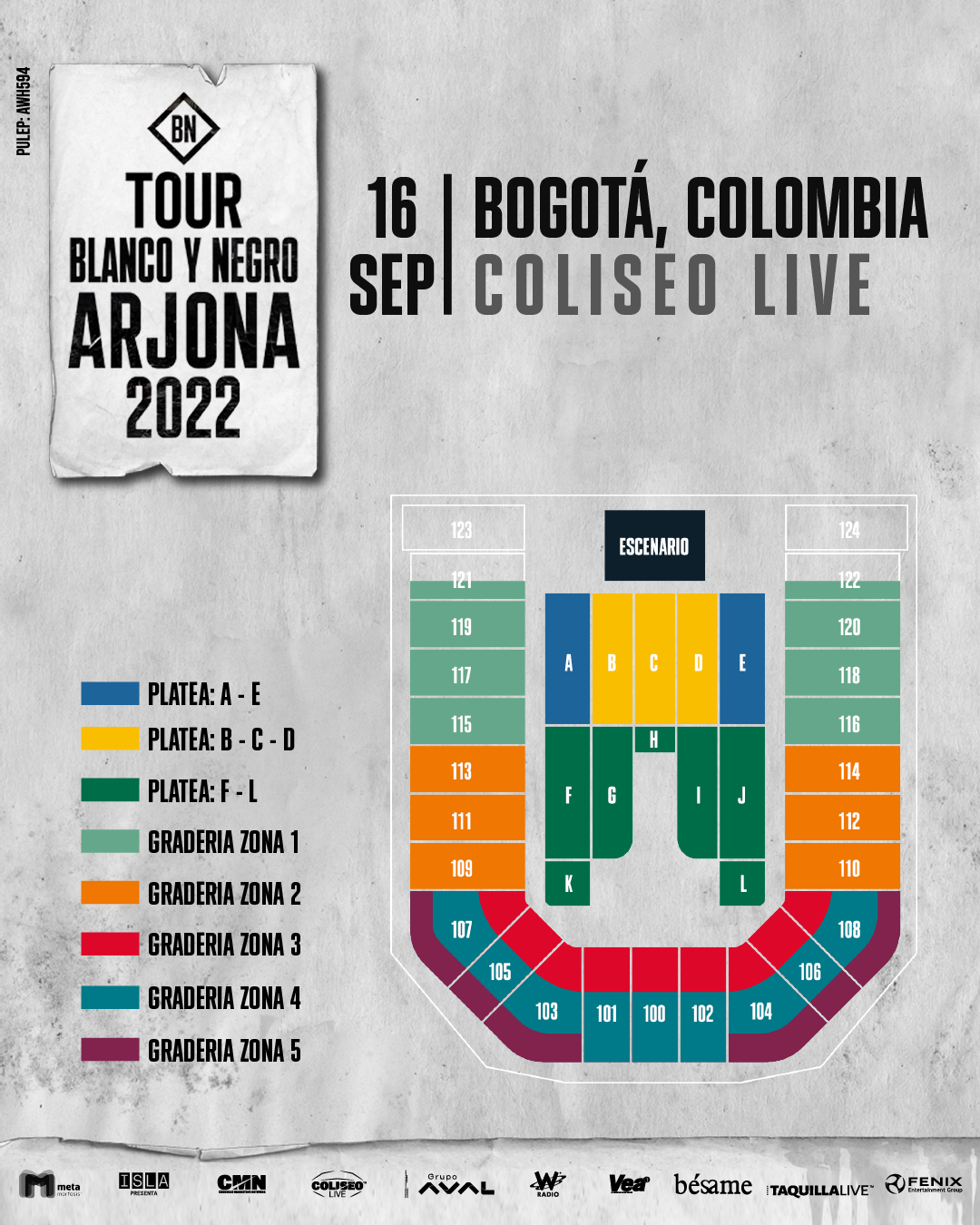 Ricardo Arjona: el poeta de la balada latina en vivo en Colombia