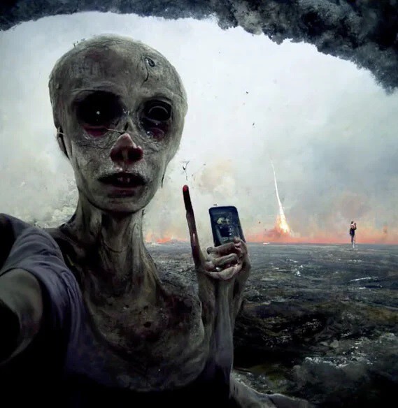 Selfies que muestran el fin del mundo Selfies que muestran el fin del mundo