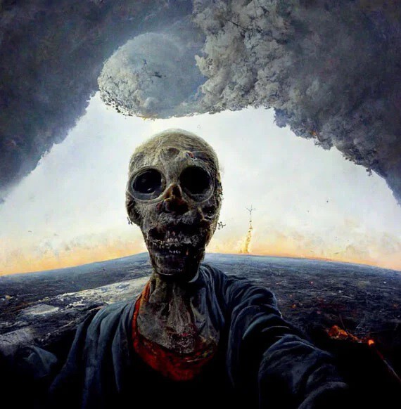 Selfies que muestran el fin del mundo Selfies que muestran el fin del mundo