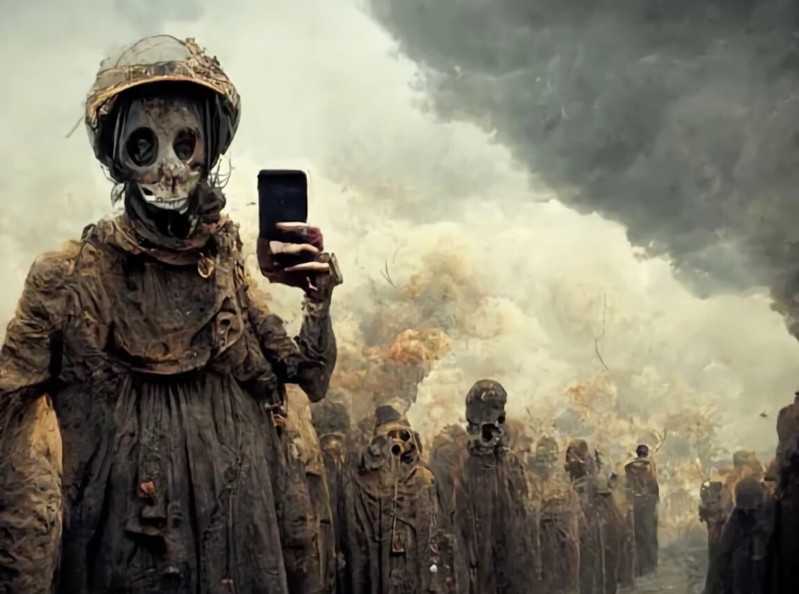 Selfies que muestran el fin del mundo Selfies que muestran el fin del mundo