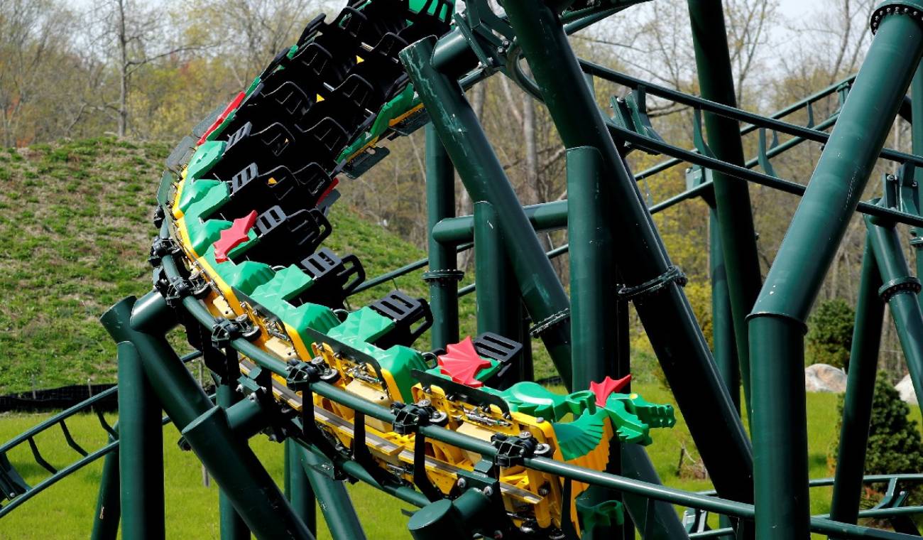 Montaña rusa, Legoland - Alemania Montaña rusa, Legoland - Alemania