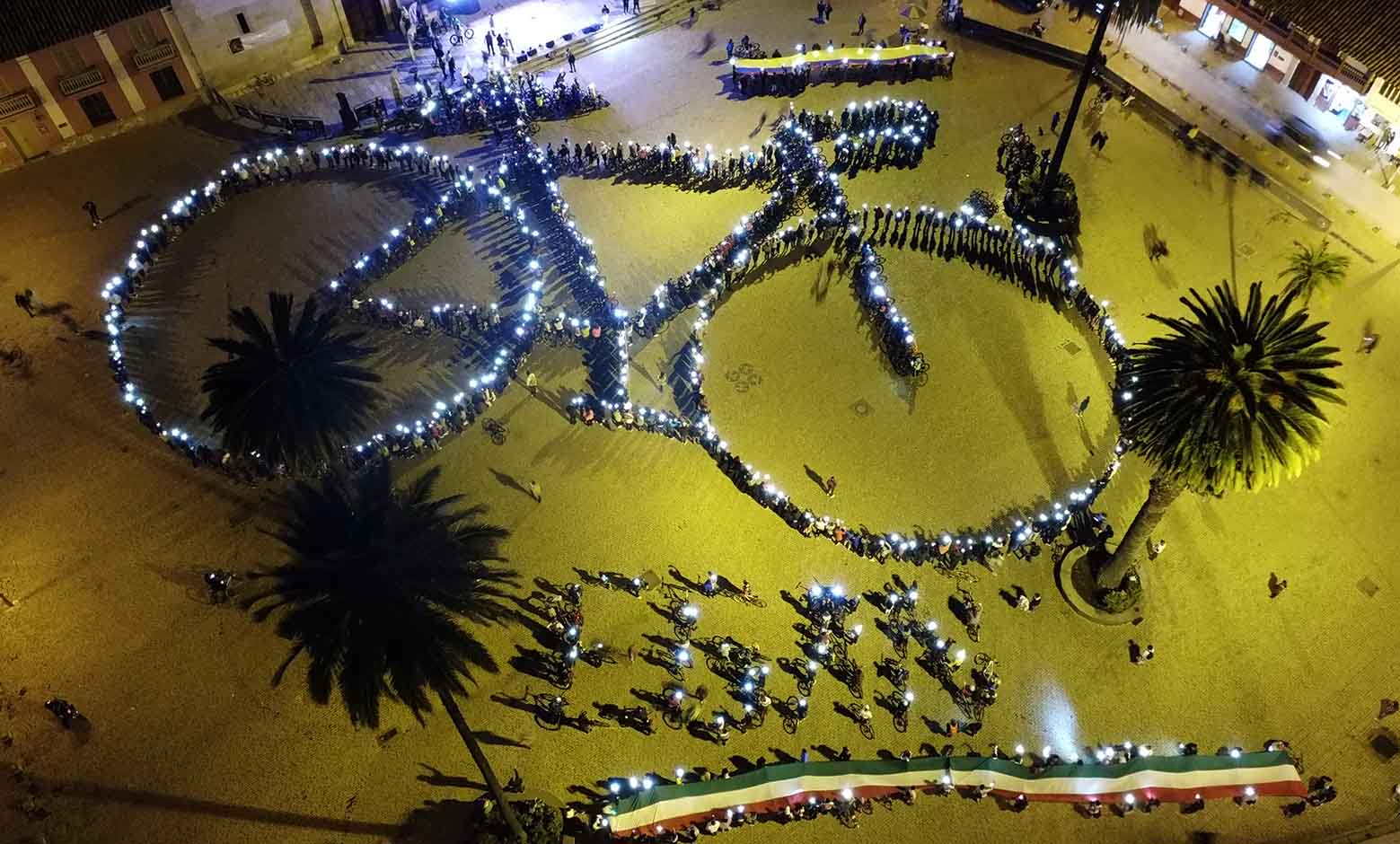 La bicicleta más grande de Colombia