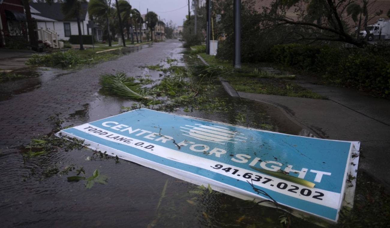 Paso del huracán Ian por Florida