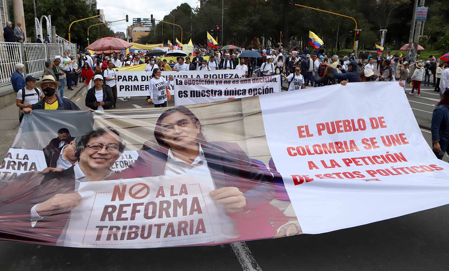 Protestas contra reformas de Petro este 26 de septiembre