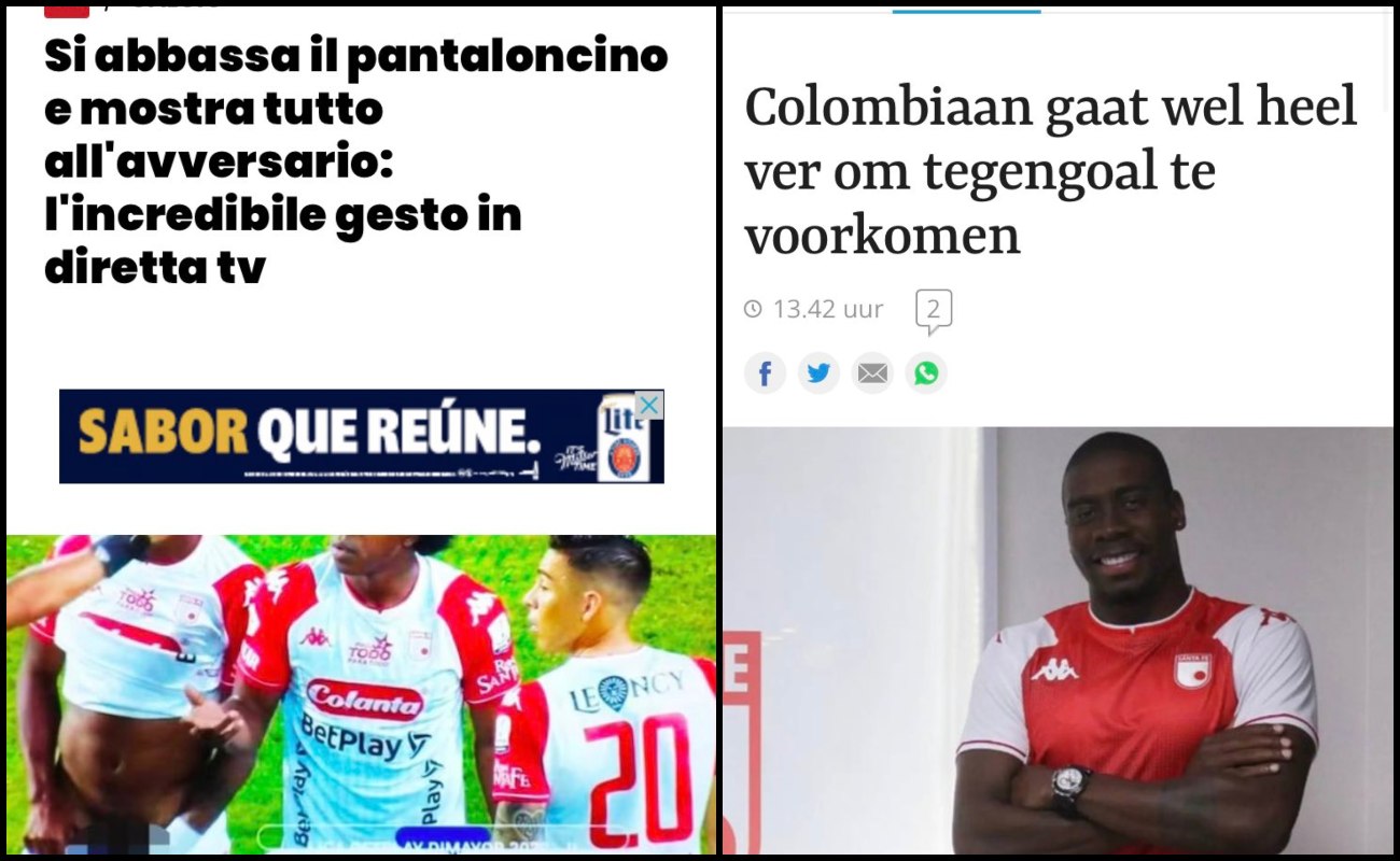 Geisson Perea en las portadas del mundo