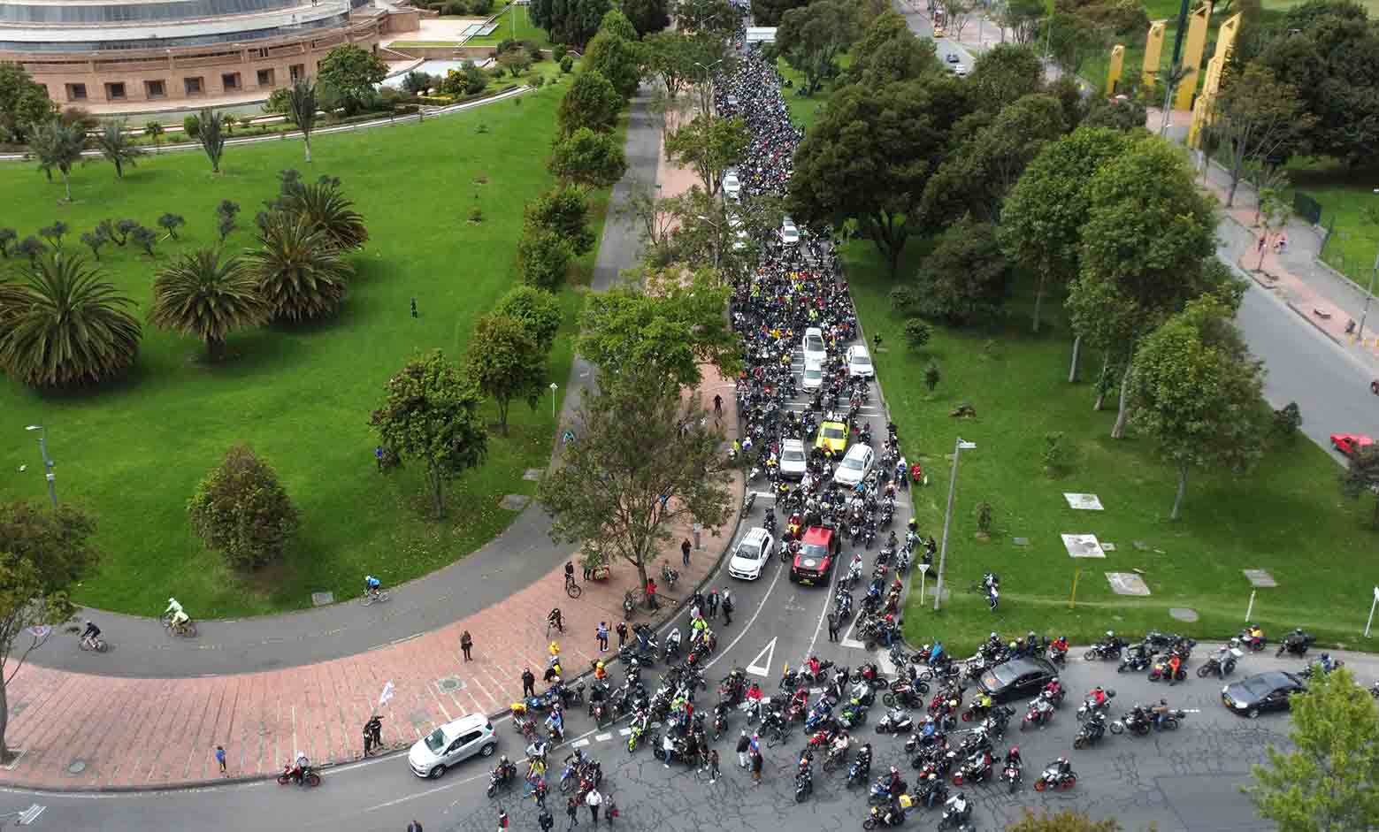 Movilización de motociclistas hoy 12 de octubre Movilización de motociclistas hoy 12 de octubre