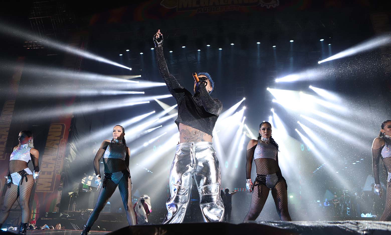 Rauw Alejandro brilló en Megaland 2022 Rauw Alejandro brilló en Megaland 2022