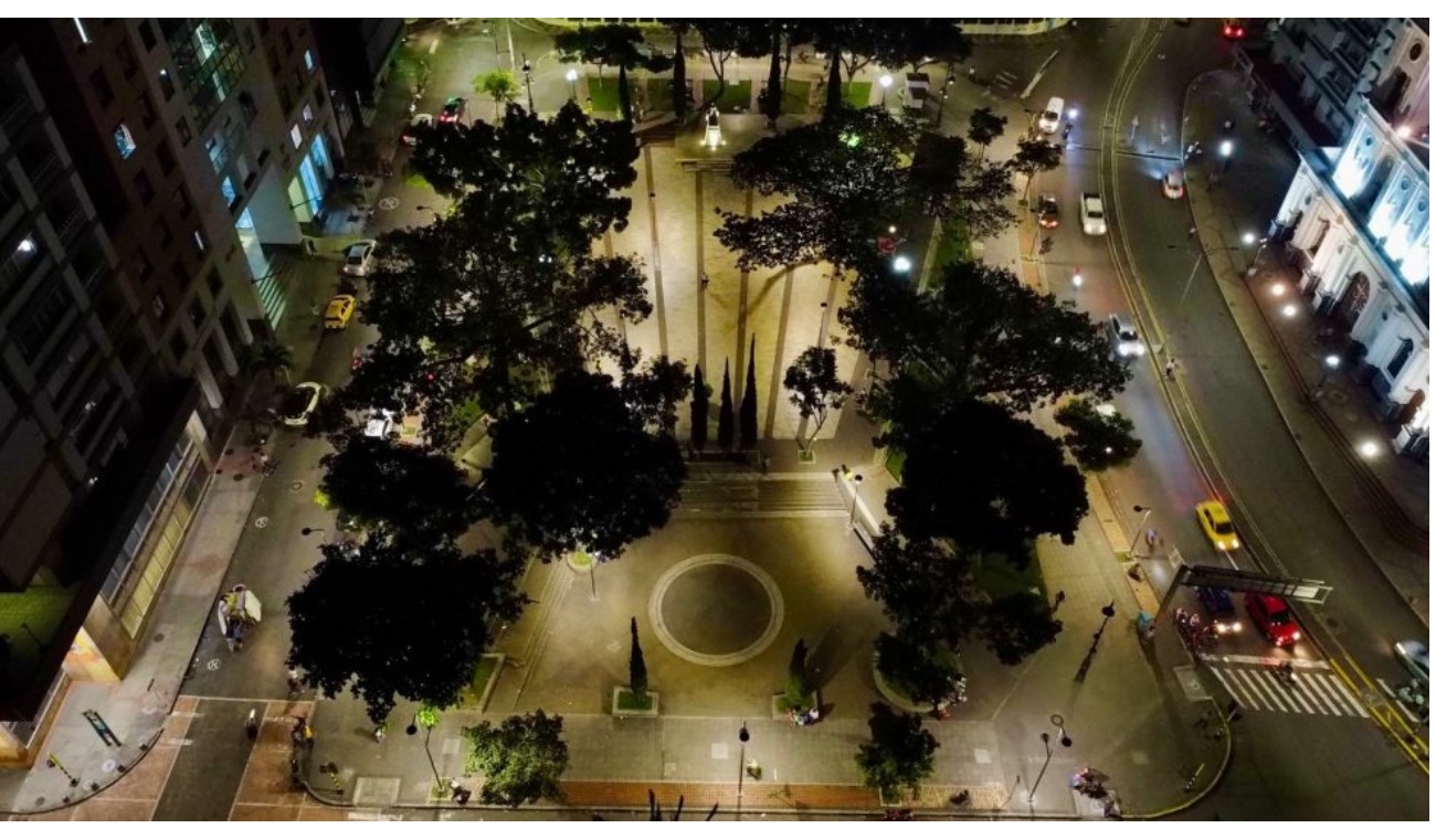 Parque Santander en Bucaramanga Parque Santander en Bucaramanga