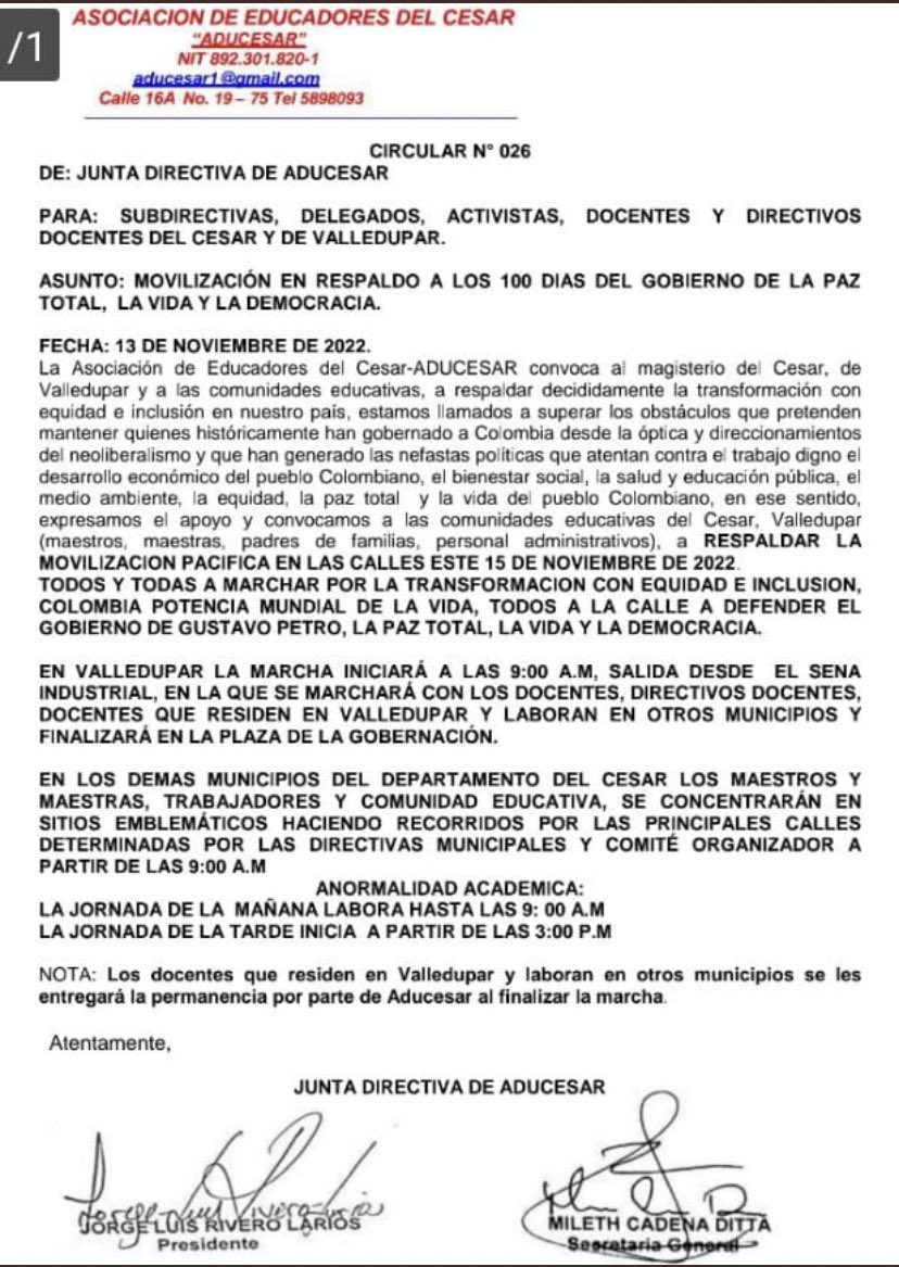 Asociación de educadores del César