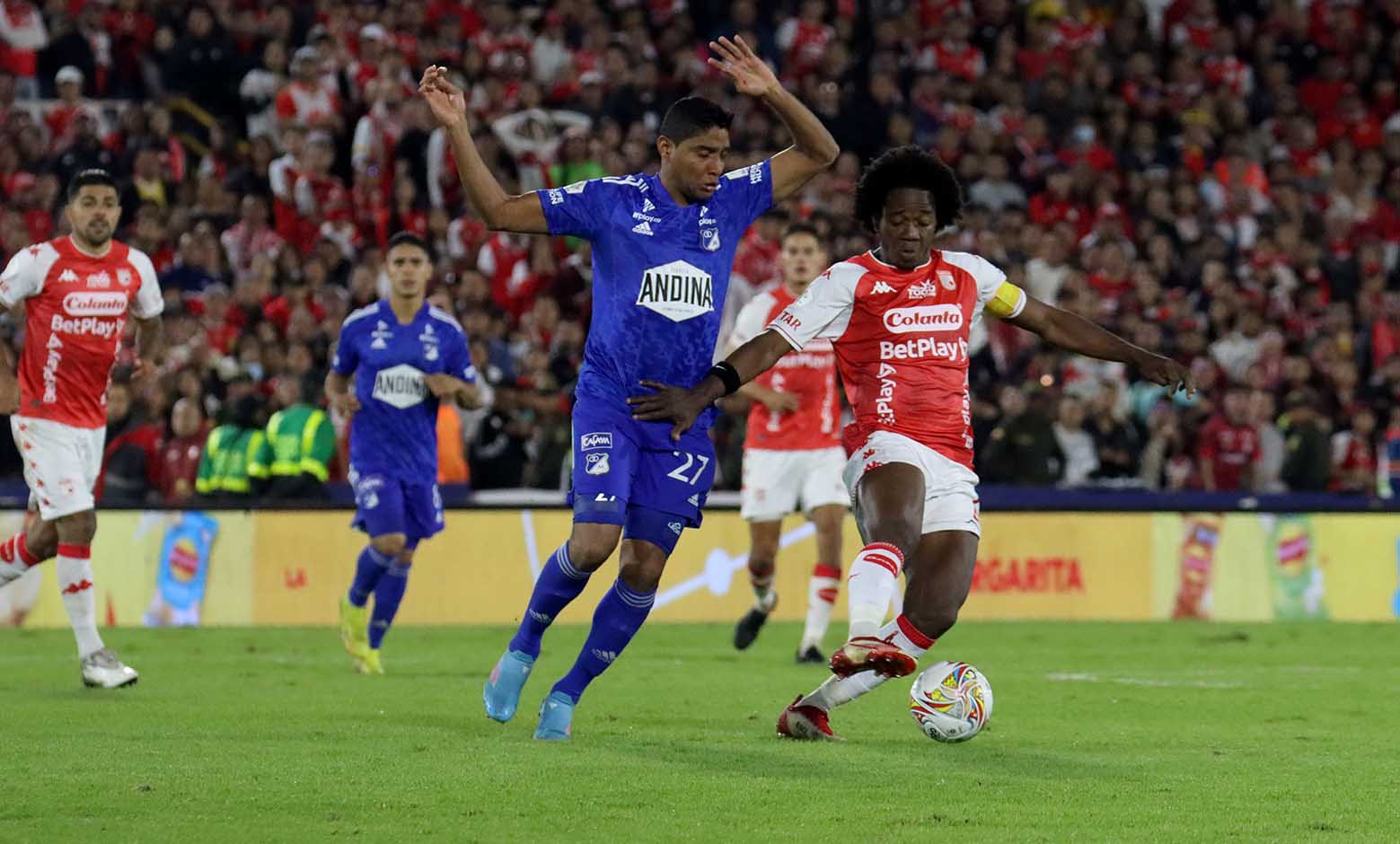 Santa Fe vs Millonarios - Cuadrangulares de la Liga Betplay