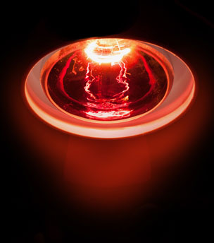 Luz infraroja en procedimientos médicos.