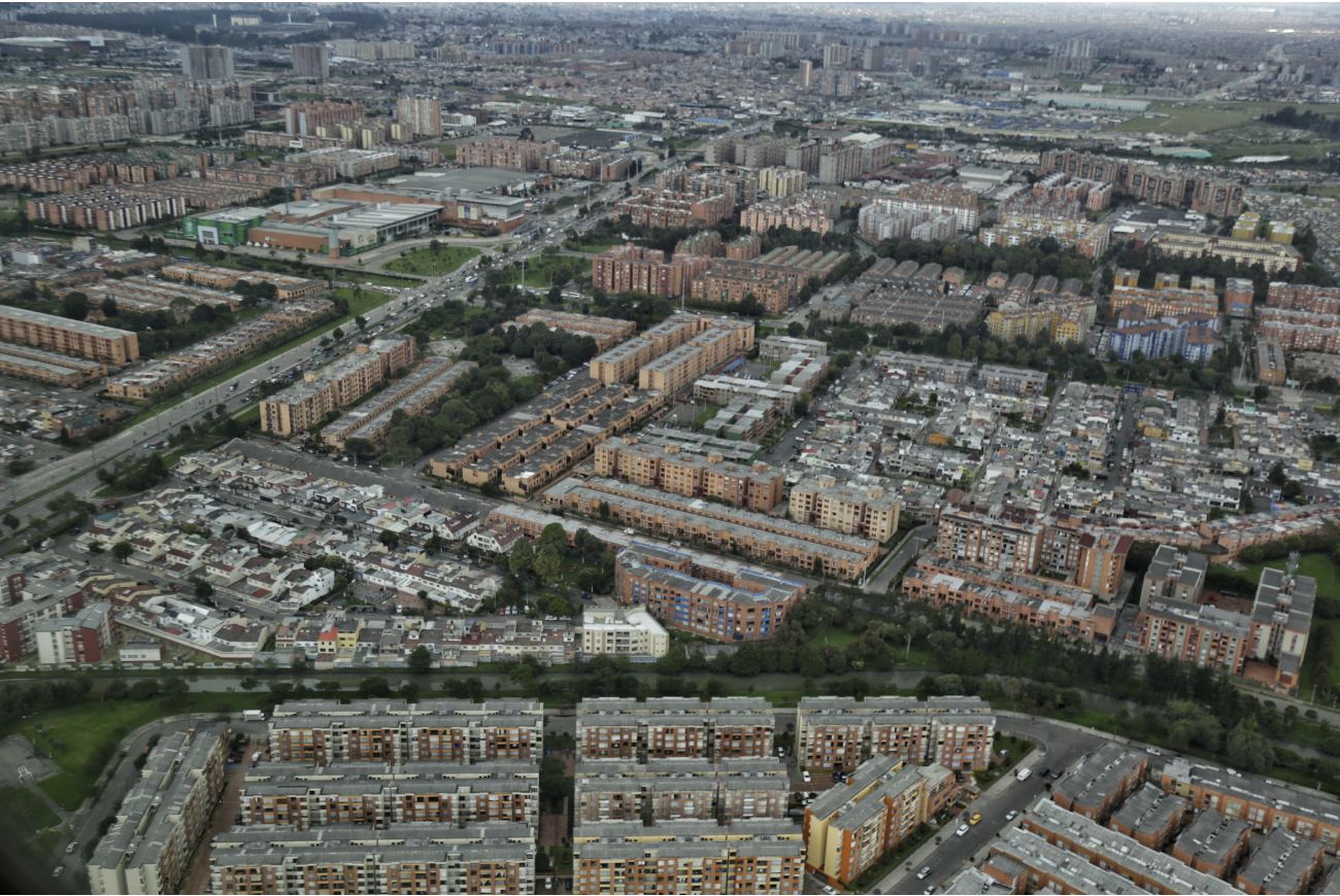 Panorámica de Bogotá