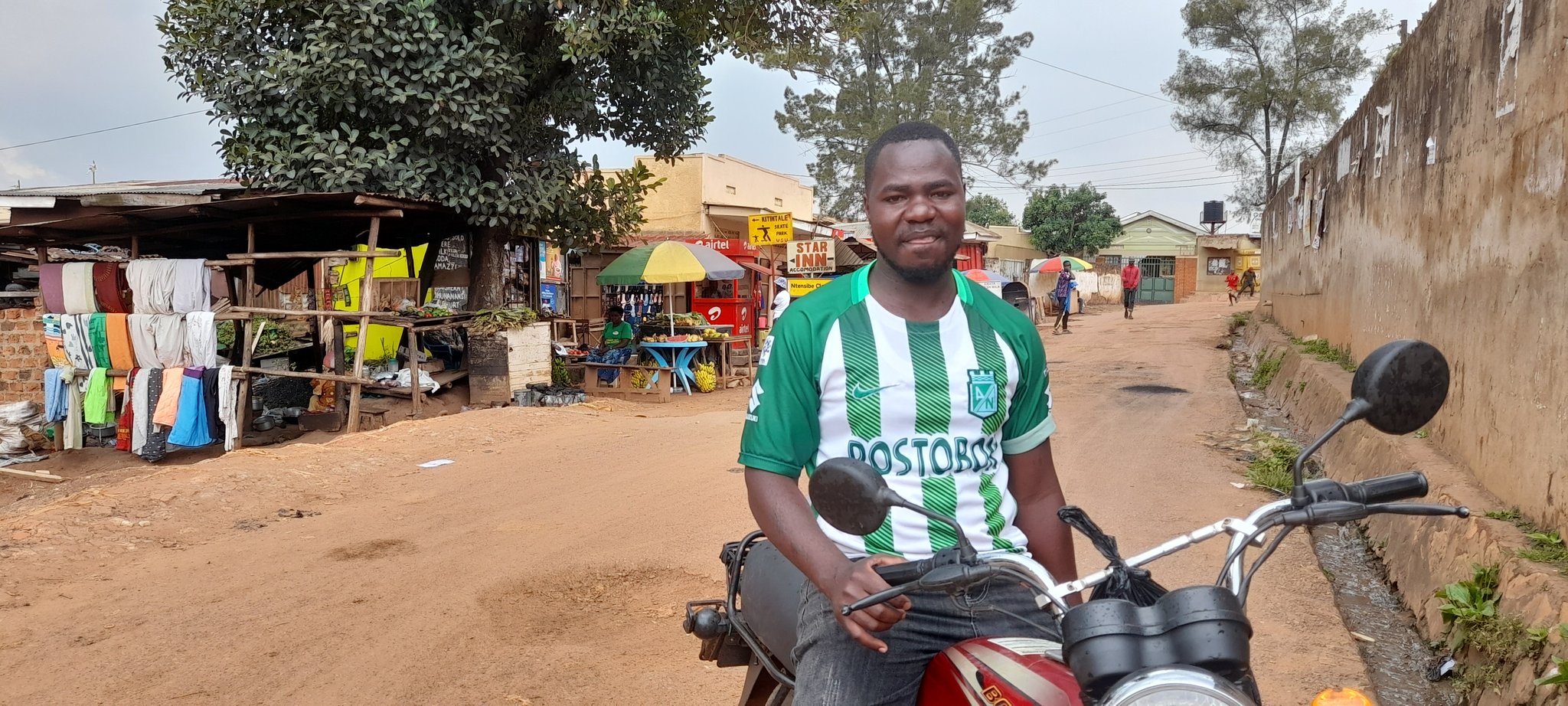 The story of the man who appeared in Africa in a national shirt