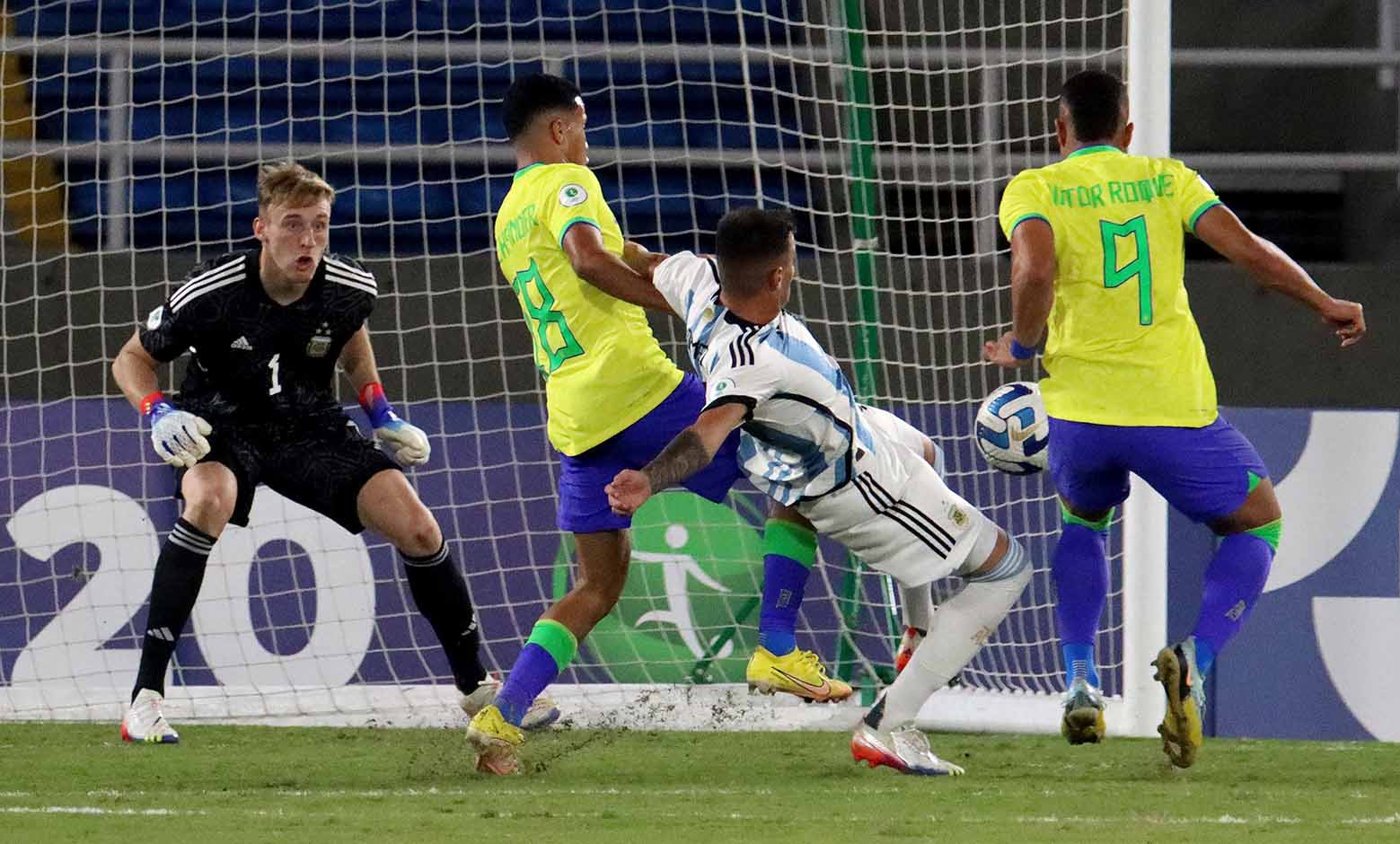 Argentina vs Brasil - Sudamericano Sub 20 - 2023