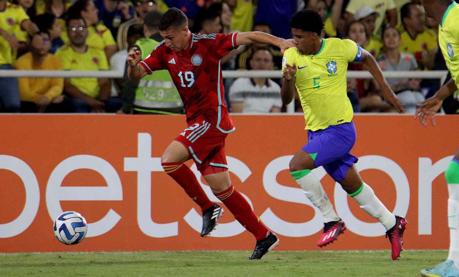 Colombia vs Brasil - Sudamericano Sub-20 2023