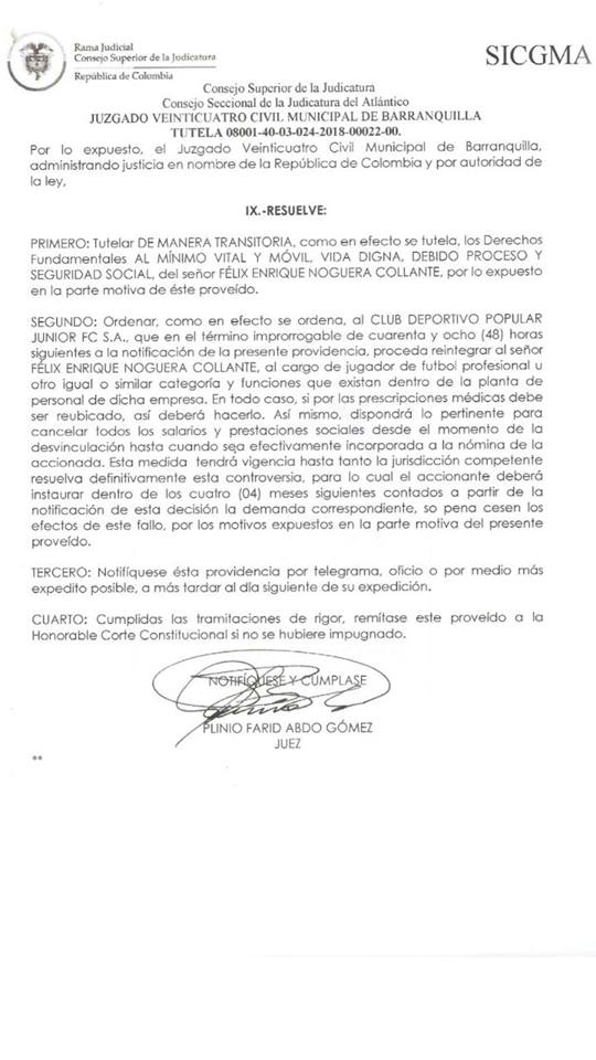 Caso Noguera Caso Noguera