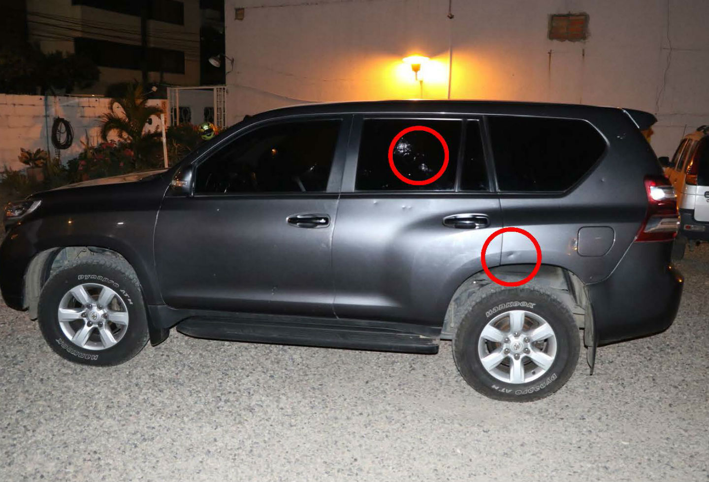Camioneta de Gustavo Petro Camioneta de Gustavo Petro