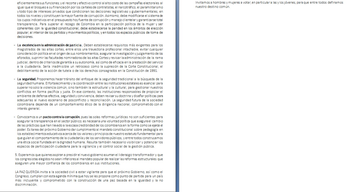 Carta abierta (segunda parte) Carta abierta (segunda parte)